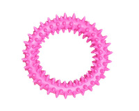 BAFPET Gumový kruh „Ježek" Barva: Růžová, Rozměr: 9cm 09079