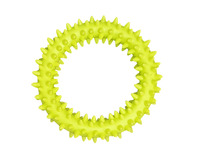 BAFPET Gumový kruh „Ježek" Barva: Zelená, Rozměr: 9cm 09079